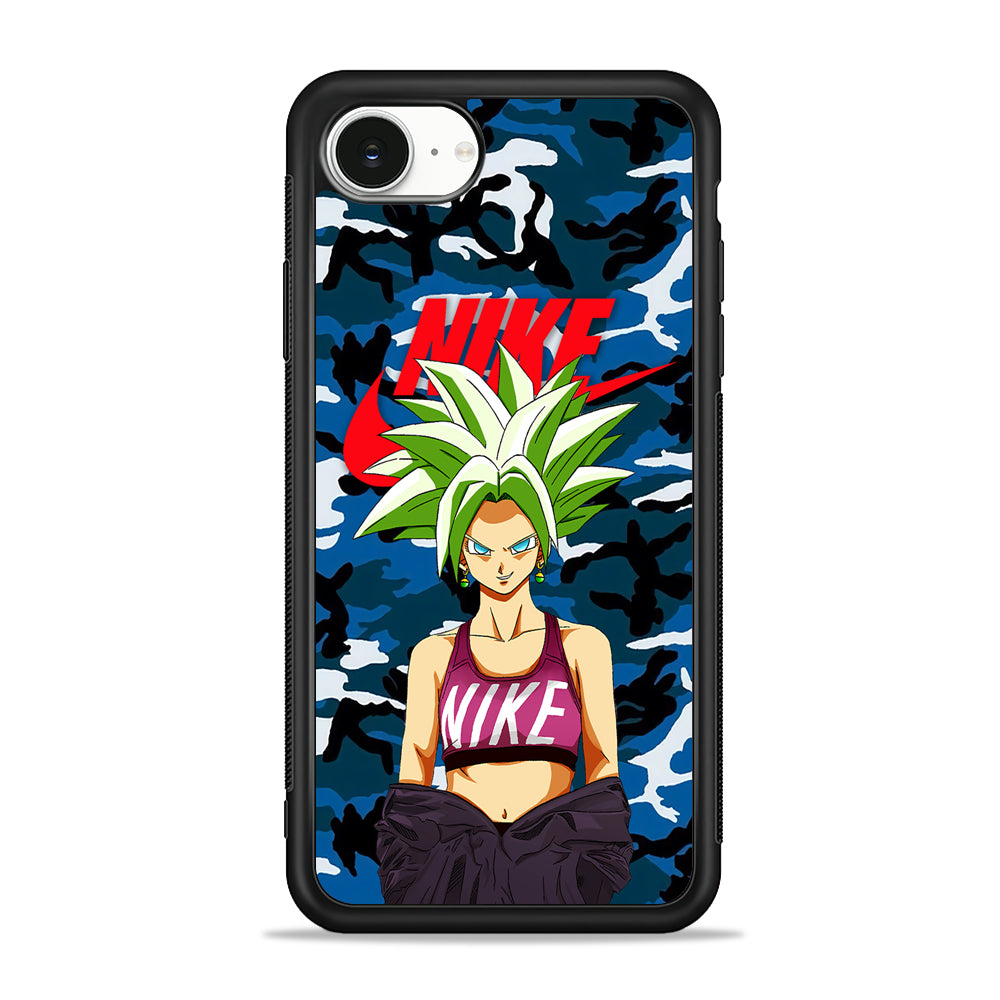 Nike Dragon Ball Girl iPhone 16e Case - Slim Silicone Case