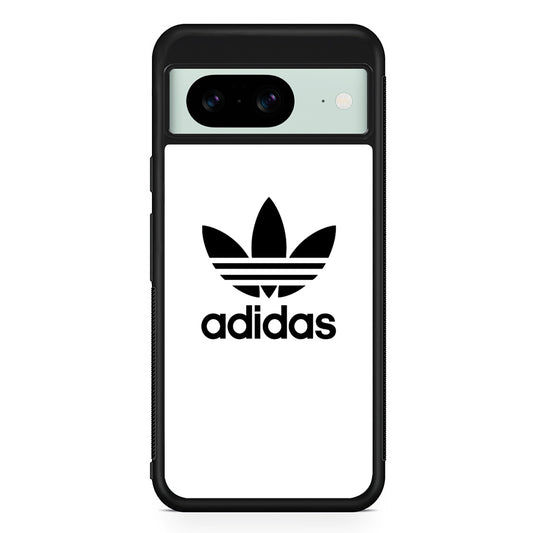 Adidas Milk White Google Pixel 8 Case | Durable Protective Cover for Google Pixel 8