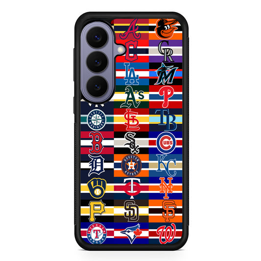 All MLB Teams Jersey Samsung Galaxy S26 Case | Durable Rubber Case for Samsung Galaxy S26