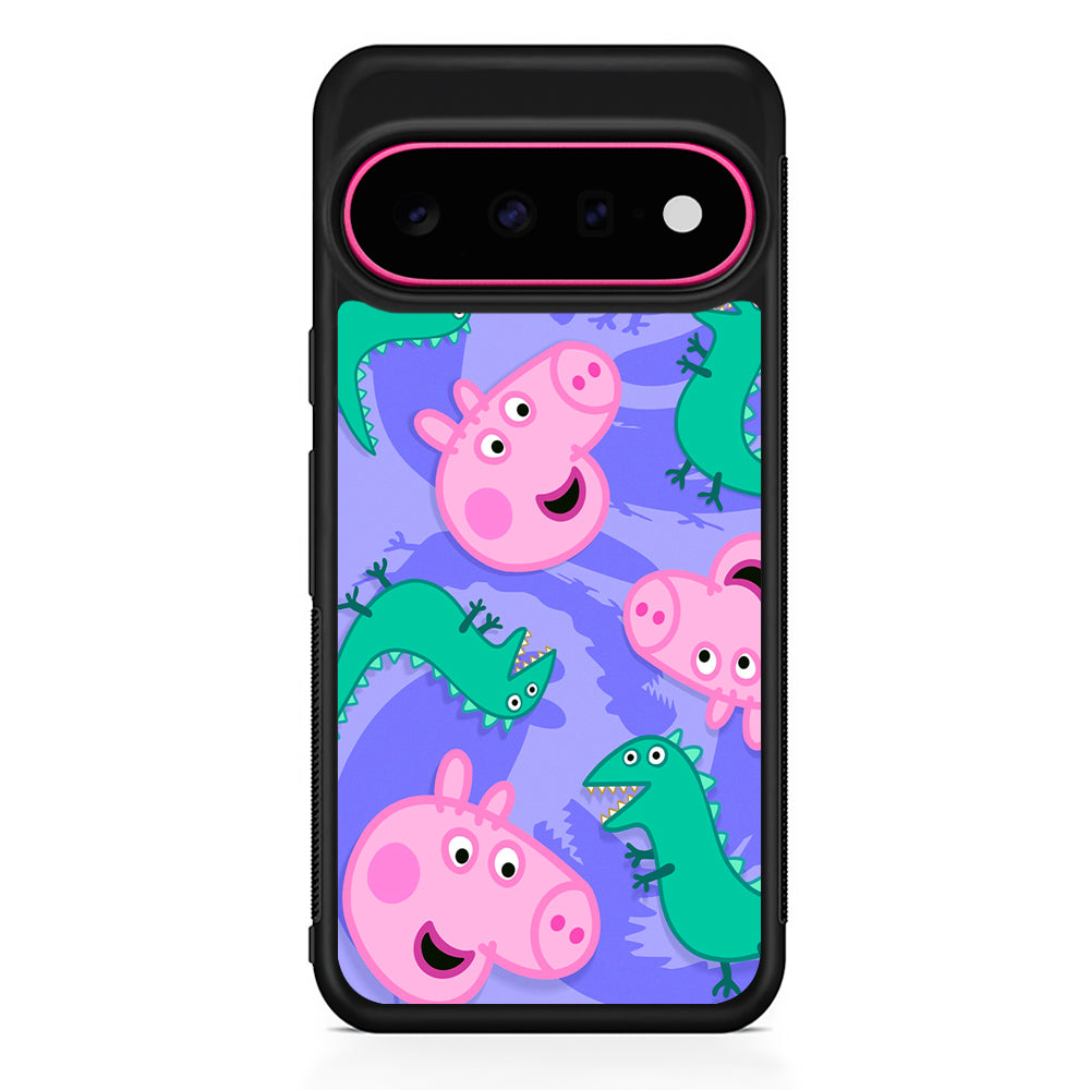 Peppa Pig Purple Google Pixel 11 Case | Slim Shockproof Cover