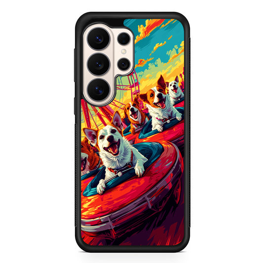 Happy Dogs At Carnival Samsung Galaxy S26 Ultra Case | Slim Protective Case for Samsung Galaxy S26 Ultra