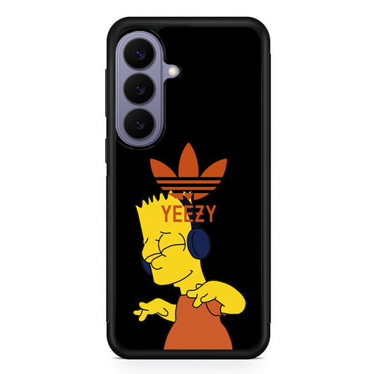 Adidas Simpson Yeezy Samsung Galaxy S26 Case | Slim Protective Rubber Case for Samsung S26