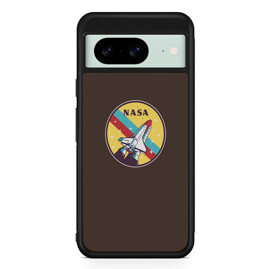 Nasa Dark Aircraft Icon Google Pixel 8 Case | Durable Protective Cover for Google Pixel 8