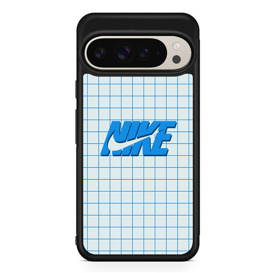 Nike Blue Square Spot Google Pixel 9 Pro Case | Slim Protective Cover