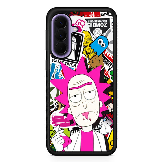 Dr Rick Sanchez Scientist Samsung Galaxy A57 Case | Slim Samsung Galaxy A57 Rubber Case