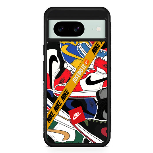 Nike Write Up The Passion Google Pixel 8 Case | Slim Rubber Case for Google Pixel 8