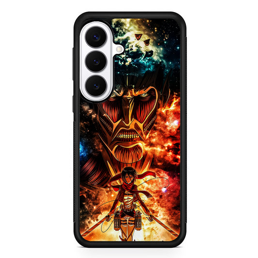 Attack on Titan Mikasa Art Samsung Galaxy S26 Plus Case | Slim Protective Cover for Samsung Galaxy S26 Plus