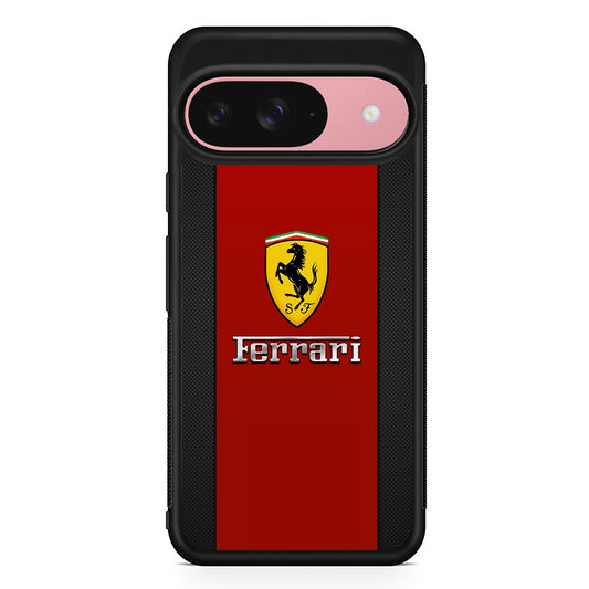 Ferrari Destiny of Voyage Google Pixel 9 Case | Google Pixel 9 Protective Rubber Case