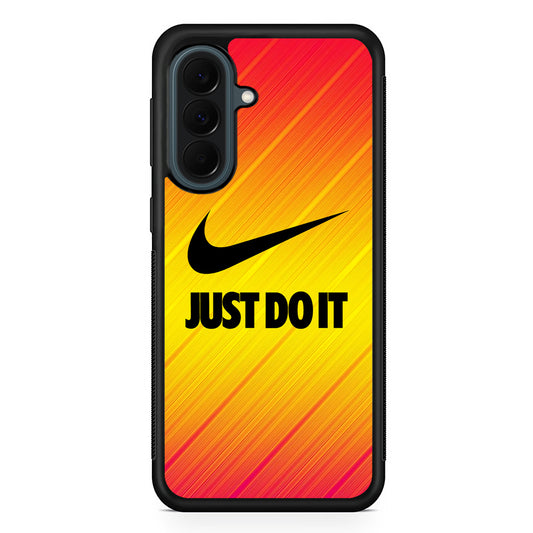 Nike Gradation Colour Just Do It Samsung Galaxy A37 Case | Samsung Galaxy A37 Rubber Phone Case