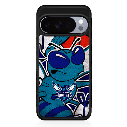 NBA Charlotte Hornets The Bee Google Pixel 10 Pro Case | Slim Google Pixel 10 Pro Rubber Case