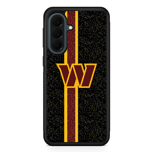 NFL Washington Commanders Freckles Samsung Galaxy A37 Case | Samsung Galaxy A37 Rubber Phone Case