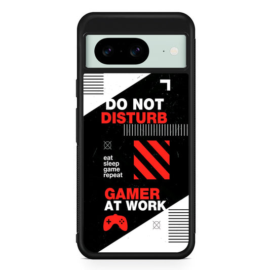 Caution and Do Not Disturb Google Pixel 8 Case | Durable Protective Cover for Google Pixel 8