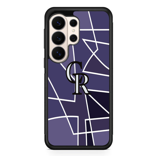 MLB Colorado Rockies Logo Samsung Galaxy S26 Ultra Case | Slim Protective Case for Samsung Galaxy S26 Ultra