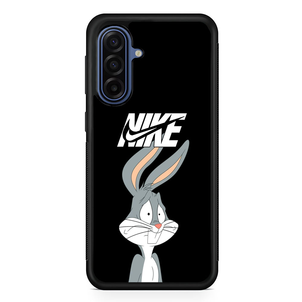 Nike Bugs Bunny Scared Samsung Galaxy A17 Case | Samsung Galaxy A17 Protective Rubber Case