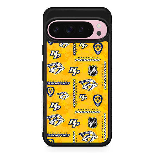 NHL Nashville Predators Pixel Google Pixel 9 Pro XL Case | Protective Cover