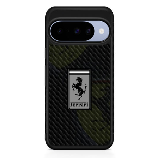 Ferrari Silvery Touch Google Pixel 10 Case | Google Pixel 10 Rubber Protective Case