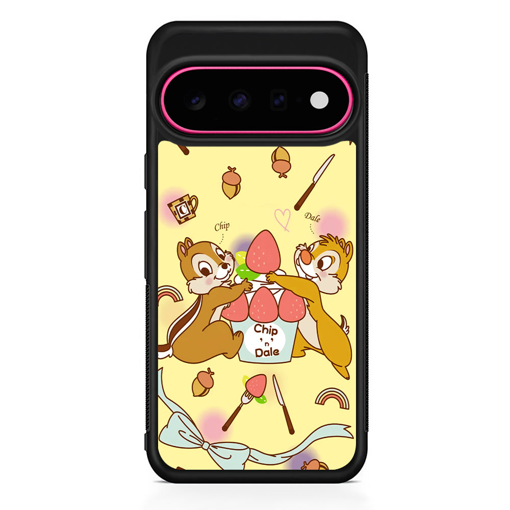 Chip N Dale Are On A Date Google Pixel 11 Case | Slim Shockproof Cover