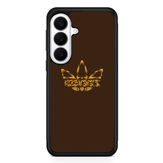 Adidas Royal Gold Chocolate Samsung Galaxy S26 Plus Case | Lightweight Protective Cover for Galaxy S26 Plus