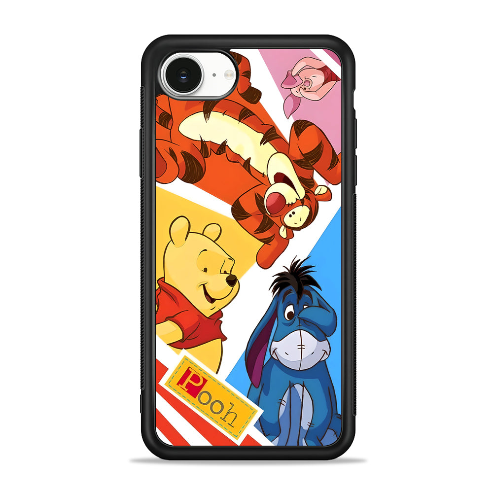 Winnie The Pooh Friends for Life iPhone 16e Case | Protective Phone Cover