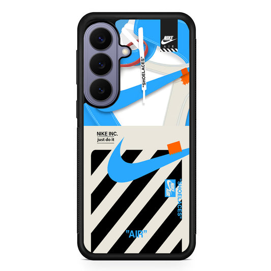 Nike Shoelaces Top Seal Samsung Galaxy S26 Case | Lightweight Samsung Galaxy S26 Phone Case