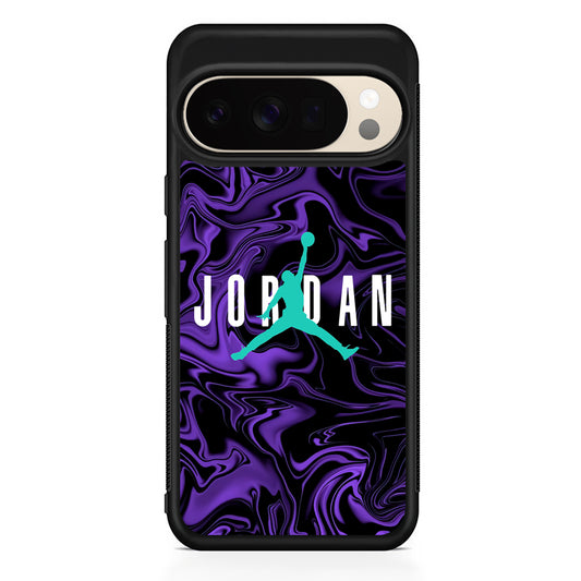 Air Jordan Purple Abstract Google Pixel 10 Pro XL Case | Slim Google Pixel 10 Pro XL Protective Case