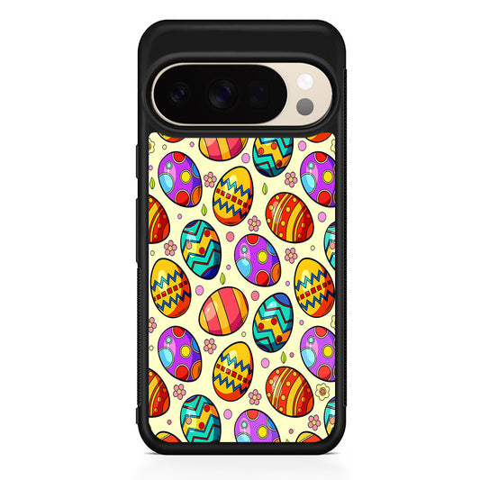 Easter Eggs Colorful Pattern Google Pixel 10 Pro XL Case | Slim Google Pixel 10 Pro XL Protective Case