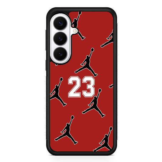 Air Jordan Red Scarlet Samsung Galaxy S26 Plus Case | Lightweight Protective Cover for Galaxy S26 Plus