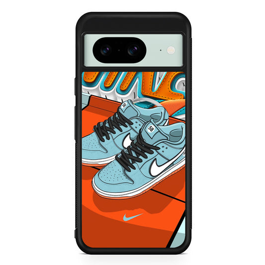 Nike Number 58 Google Pixel 8 Case | Slim Rubber Case for Google Pixel 8