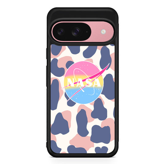 Nasa x Milky Patern Google Pixel 9 Case | Google Pixel 9 Protective Rubber Case