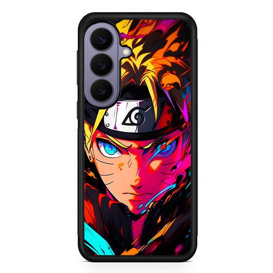 Naruto Uzumaki Colorful Art Samsung Galaxy S26 Case | Durable Rubber Case for Samsung Galaxy S26