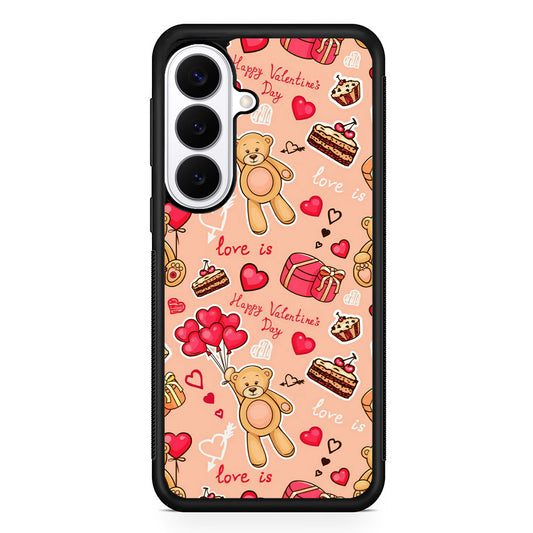 Valentine’s Day with Teddy Bears Samsung Galaxy S26 Plus Case | Slim Protective Cover for Samsung Galaxy S26 Plus