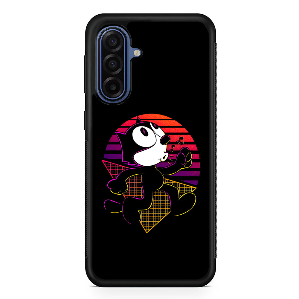 Felix The Cat Whistling Samsung Galaxy A17 Case | Slim Protective Phone Cover