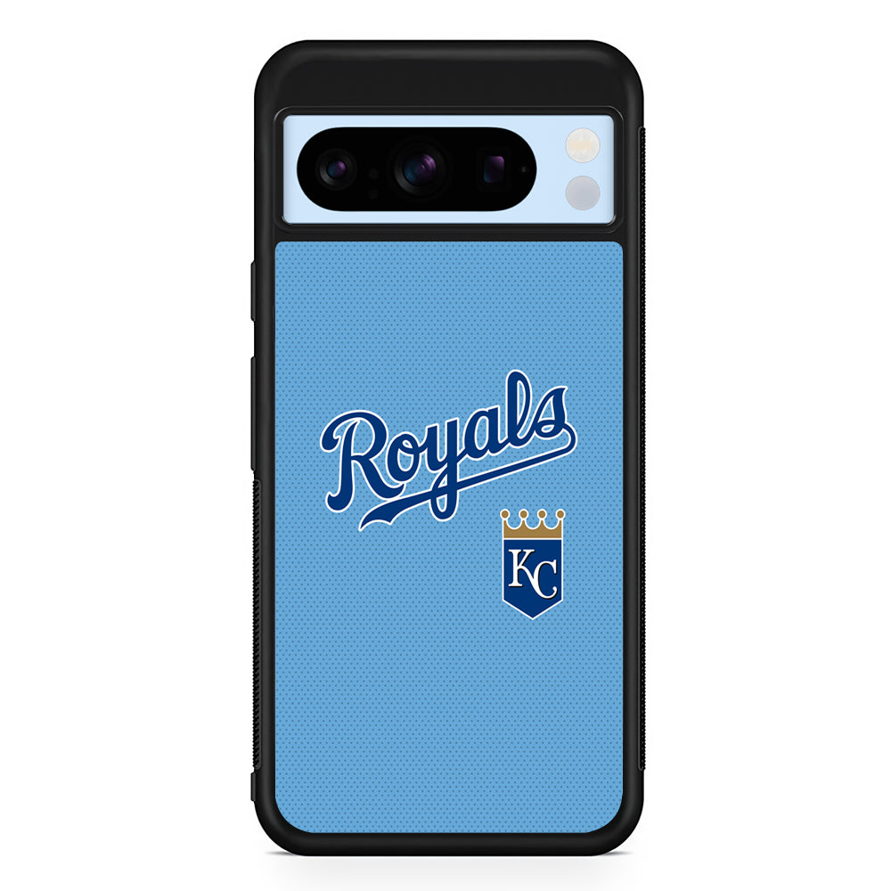 MLB Kansas City Royals Logo Google Pixel 8 Pro Case | Slim Rubber Case for Google Pixel 8 Pro