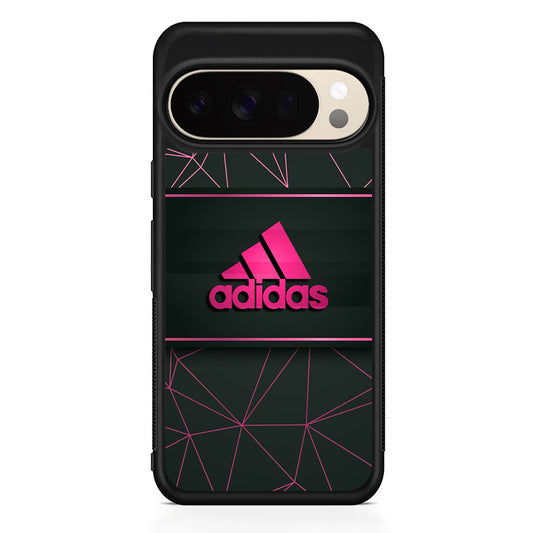 Adidas Pink Web Google Pixel 10 Pro XL Case | Slim Google Pixel 10 Pro XL Protective Case
