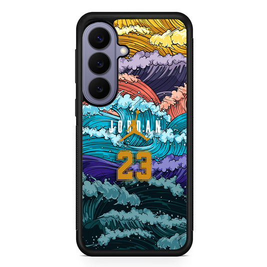 Air Jordan Wave of Struggle Samsung Galaxy S26 Case | Slim Protective Rubber Case for Samsung S26