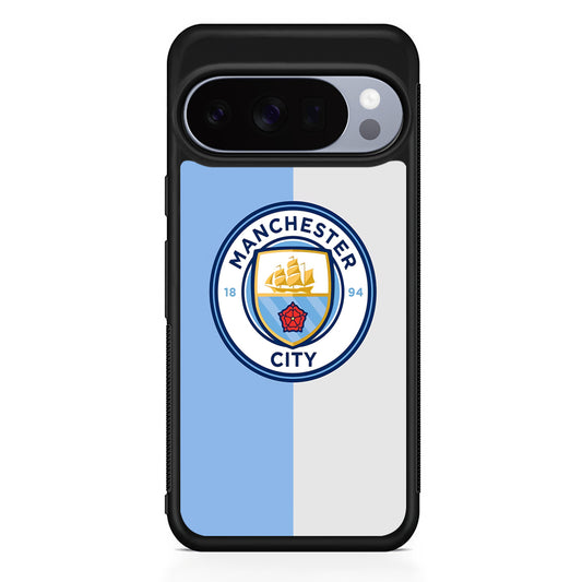 Manchester City Colour Of Pride Google Pixel 10 Pro Case | Slim Google Pixel 10 Pro Rubber Case
