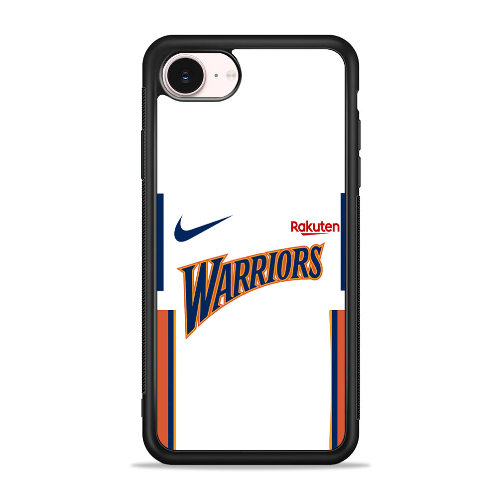 Nike NBA Warriors Jersey iPhone 17e Case - Silicone Case