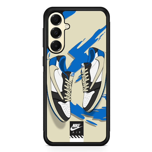 Nike Blue Whirlwind Samsung Galaxy A16 Case | Custom Protective Samsung Galaxy A16 Case