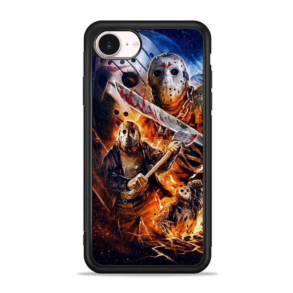 Friday the 13th Terror iPhone 17e Case - Silicone Case