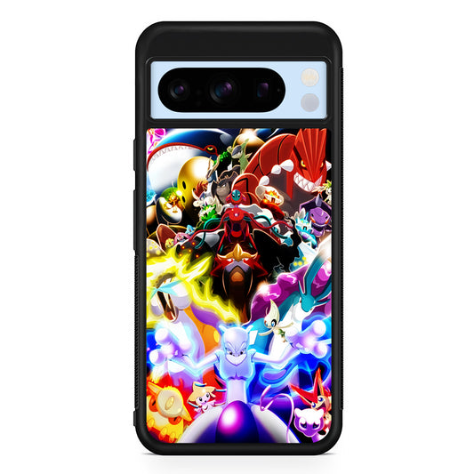 Legendary Pokemon Google Pixel 8 Pro Case | Slim Rubber Case for Google Pixel 8 Pro