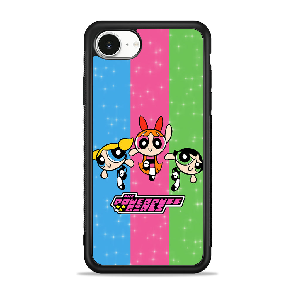 The Powerpuff Girls Character iPhone 16e Case | Protective Phone Cover