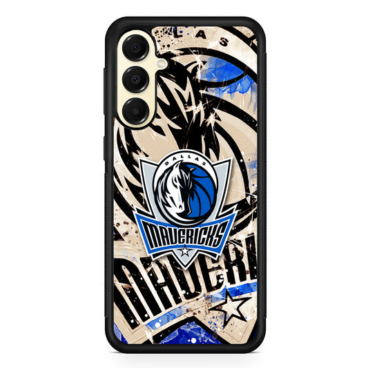NBA Dallas Mavericks Logo Samsung Galaxy A16 Case | Slim Rubber Samsung Galaxy A16 Case
