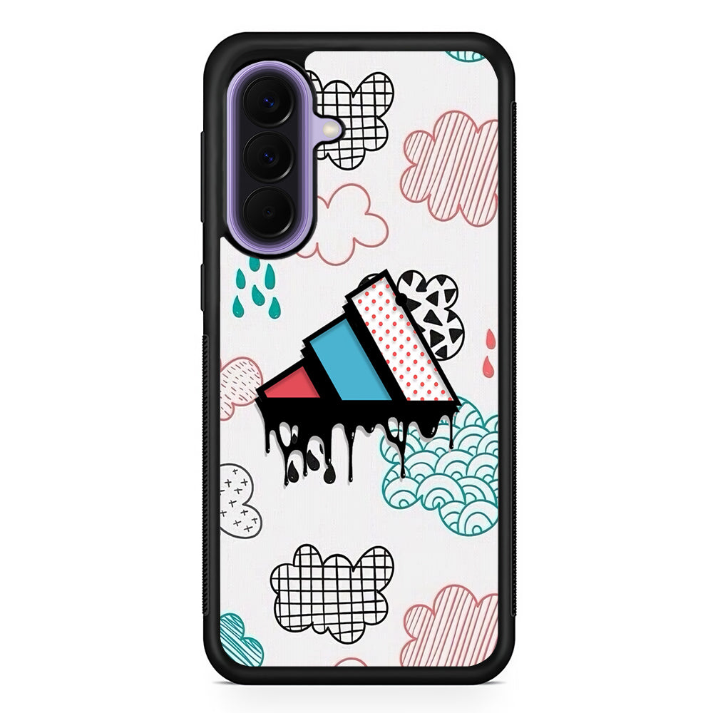 Adidas Clouds Art Samsung Galaxy A57 Case | Slim Samsung Galaxy A57 Rubber Case