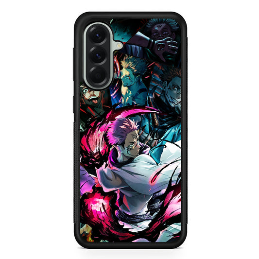 Jujutsu Kaisen Sukuna Aesthetic Samsung Galaxy A56 Case | Samsung Galaxy A56 Protective Rubber Case