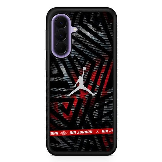 Air Jordan Strokes in Streak Samsung Galaxy A57 Case | Slim Samsung Galaxy A57 Rubber Case