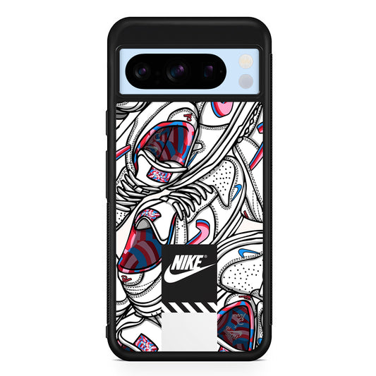 Nike Rainbow in White Cloud Google Pixel 8 Pro Case | Premium Protective Case for Google Pixel 8 Pro