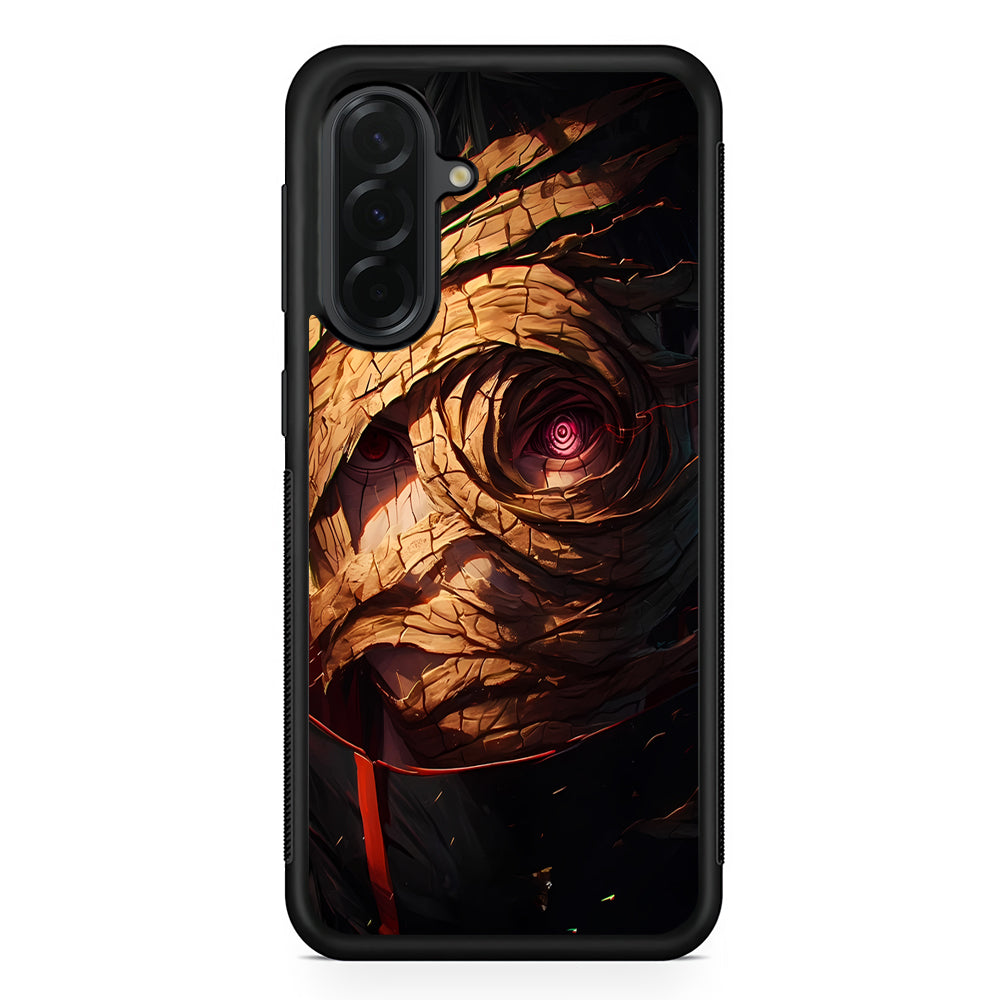 Uchiha Obito Naruto Anime Samsung Galaxy A36 Case | Protective Rubber Cover