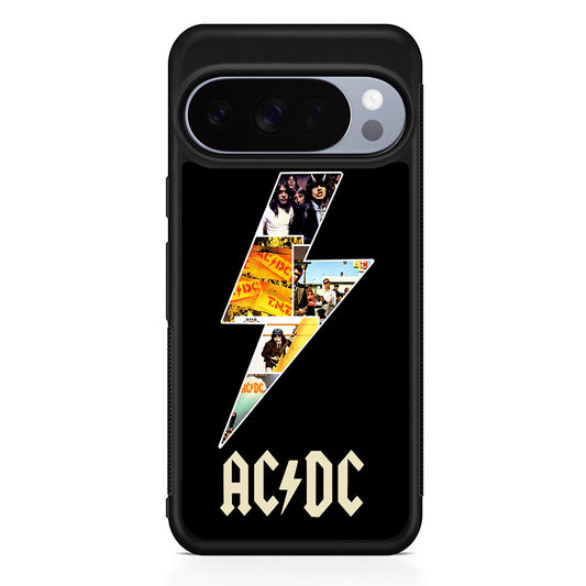 ACDC Rock Band Google Pixel 10 Pro Case | Slim Google Pixel 10 Pro Rubber Case