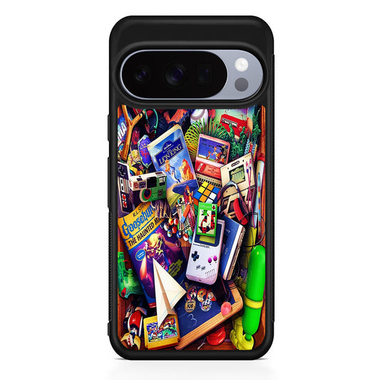 Mushup Game Vintage Google Pixel 10 Pro Case | Slim Google Pixel 10 Pro Rubber Case