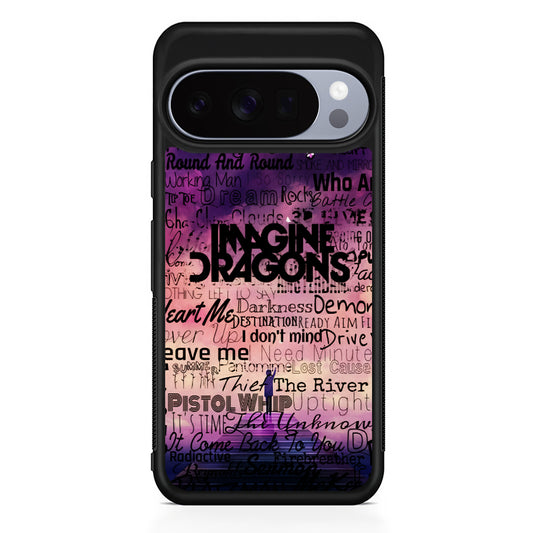 Imagine Dragons Poster Art Google Pixel 10 Pro Case | Slim Google Pixel 10 Pro Rubber Case